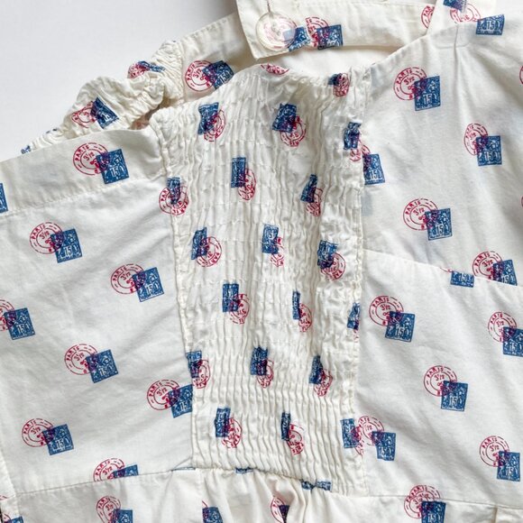 Girls From Savoy Cotton Dress Sincerely Paris Halter Pin-up Girl - Picture 10 of 13